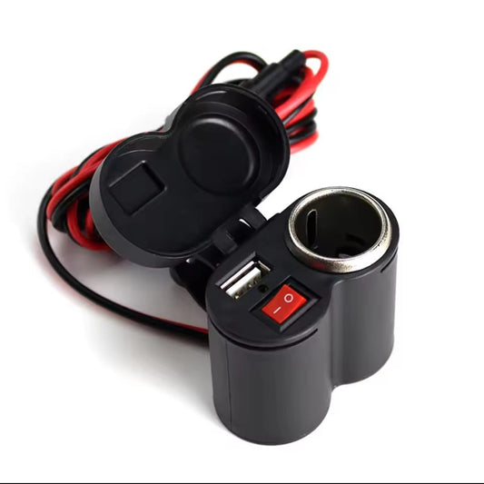 Motorcycle Handlebar Phone Charger